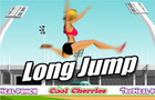Long Jump athletic design