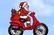 Santa's Motorbike