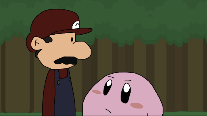 Mario Meets Kirby