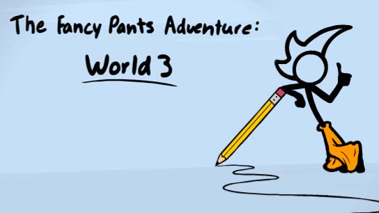 Flash Game Review of The Fancy Pants Adventure World 2 | Michael Kunath  (EazyMichael)