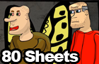 80 Sheets 4 'Butterfly'