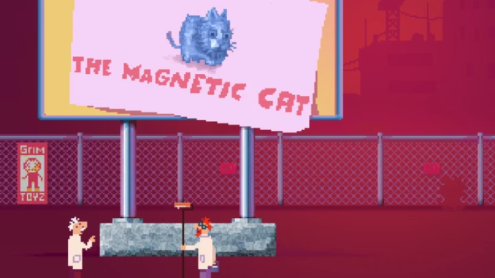 The Magnetic Cat