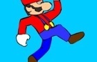 When Mario falls in a pit