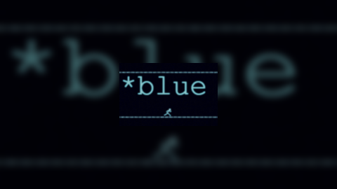 *blue