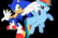 Sonic VS Rainbow Dash SC