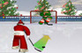 Santa's hockey shootout