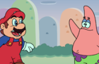 Mario Meets Patrick Star