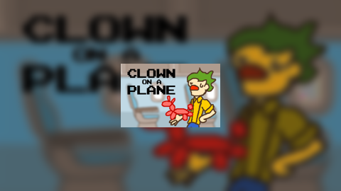 Clown On A Plane