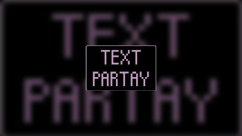 Pico Text Party!