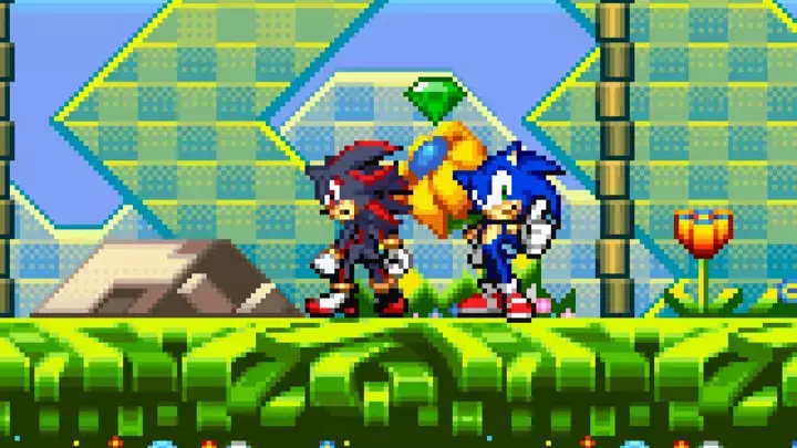 Sonic VS Shadow - Part 1