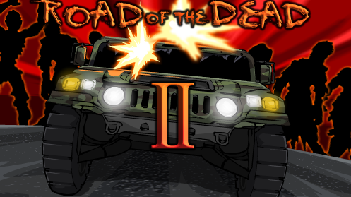 funny car games road of the dead