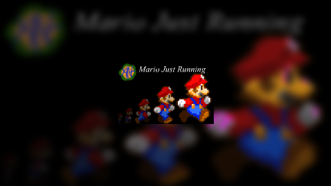 Mario Just Running