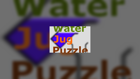 Water Jug Puzzle