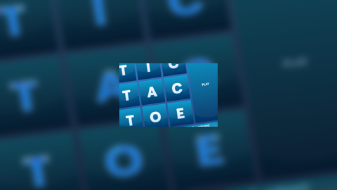 Tic-Tac-Blue