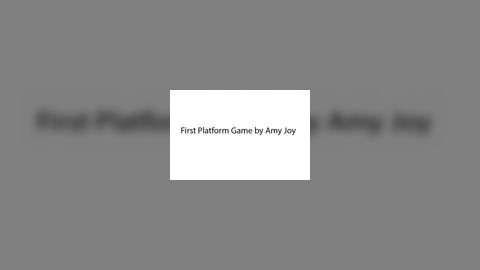 Amy's First Platform Test