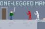 One-legged man