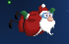 Super Skydiving Santa
