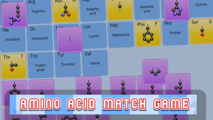 Amino Acid Match Game