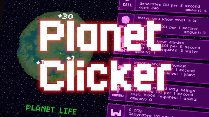 Planet clicker