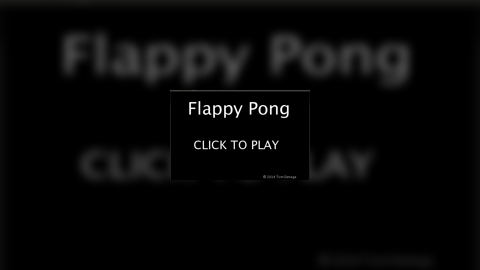 Flappy Pong