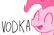 Pinkie pie vodka-