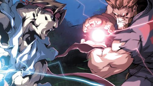 Ryu vs Akuma Sprite Movie