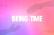 Being-Time