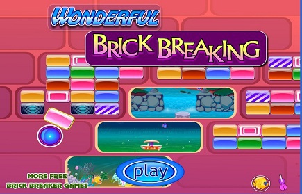 brick breaker online full screen