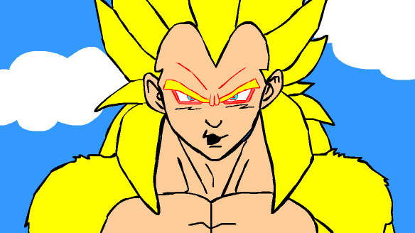 Super Saiyan Goku by NazaDraws on Newgrounds
