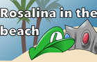 rosalina in the beach