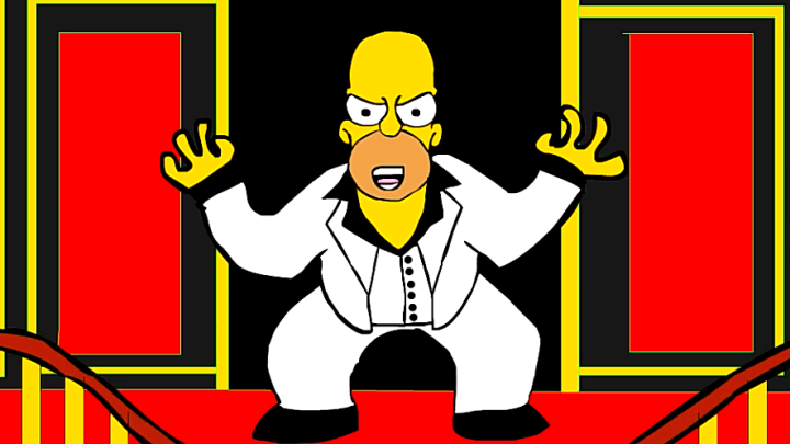 Homer Scarface Simpson