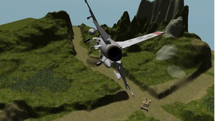 Flying simulator
