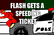 Flash gets a speeding tic