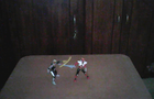 the toy power ranger figh
