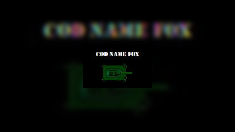 Cod Name:Fox