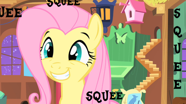 Squee~ With Fluttershy