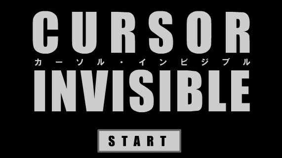 Cursor Invisible
