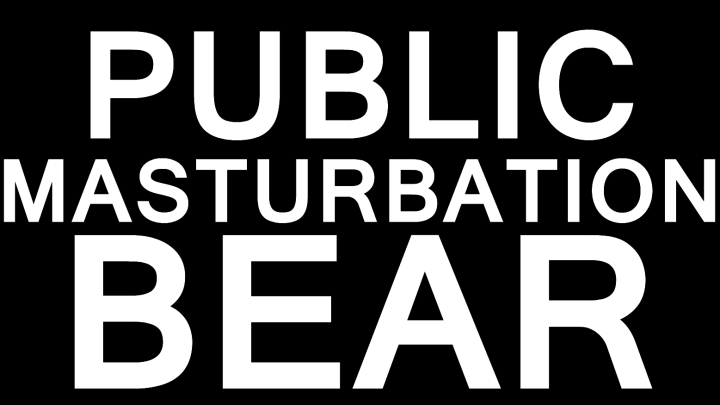 Public Masturbation Bear