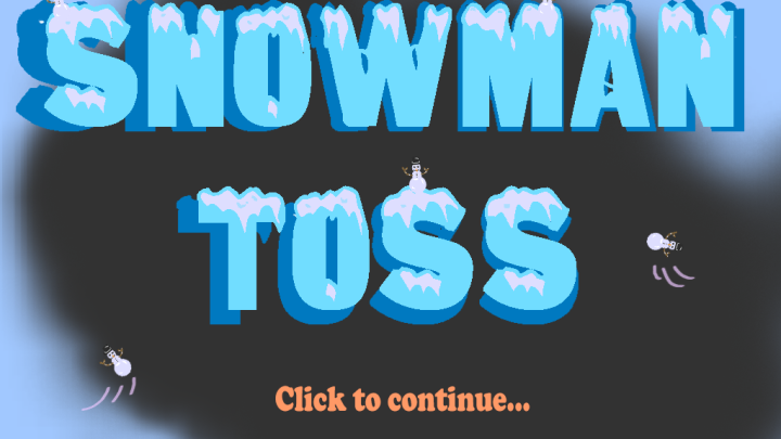 Snowman Toss
