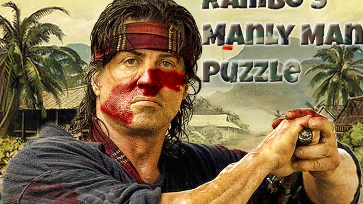 Rambo's Manly Man Puzzle
