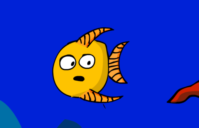 Sad fish