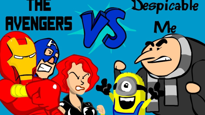 Avengers vs Despicable Me