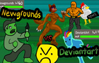 Newgrounds vs Deviantart