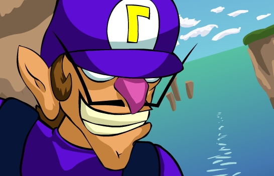 Dashie Animated - Waluigi