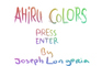 Ahiru Colors