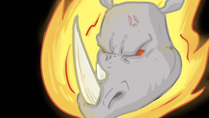 Fire Rhino (Lost Nob-Toon