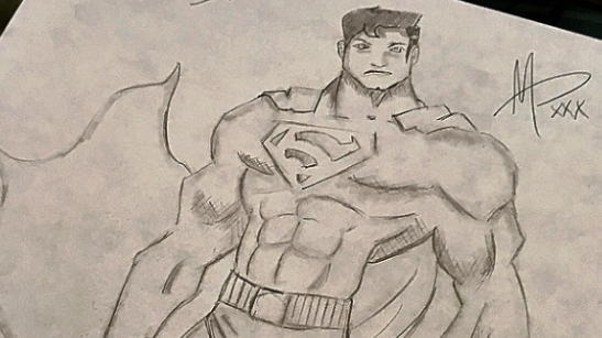Superman V Batman Sketch