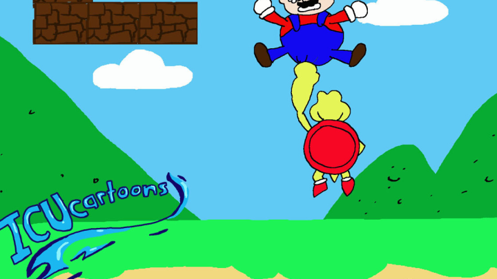 Mario gets nut punched