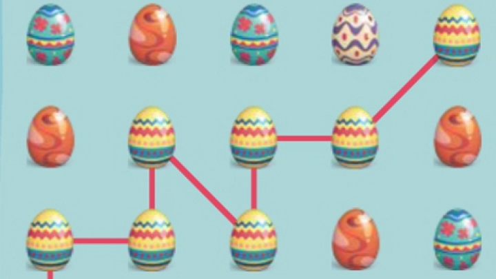 Happy Easter Eggs Match