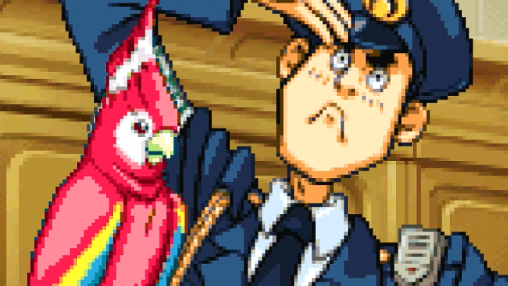 Parrot McGee Ace Attorney